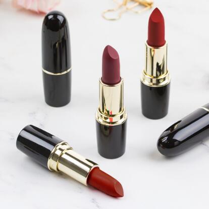3支哑光口红持久保湿