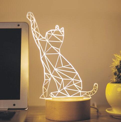 创意北欧浪漫节能小夜灯