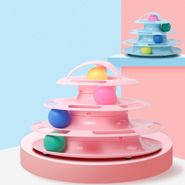 猫玩具爱猫转盘球