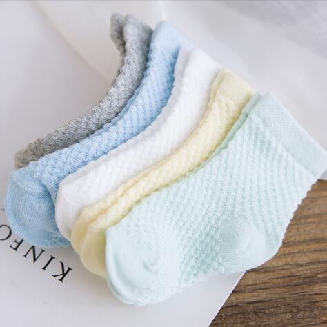 婴儿袜子春夏薄款网眼袜