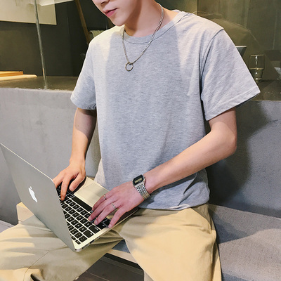 男青少年短袖T恤潮