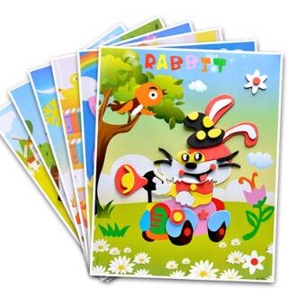 EVA手工贴画海绵纸