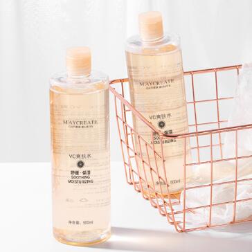 vc爽肤水女补水保湿收缩毛孔