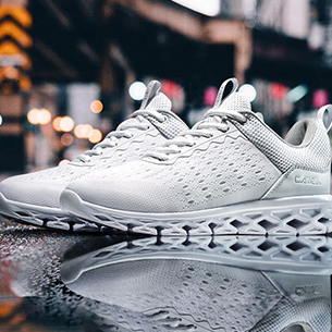 骆驼百搭网面网超轻跑鞋