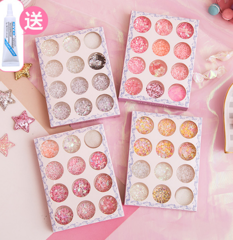 网红眼妆少女心亮片