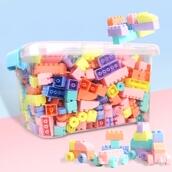 儿童塑料积木桌多功能拼装玩具