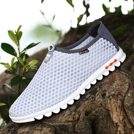 透气网鞋男休闲镂空鞋