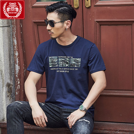 夏季新款男士短袖T恤