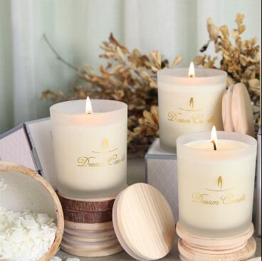 买2送1进口精油香薰蜡烛杯