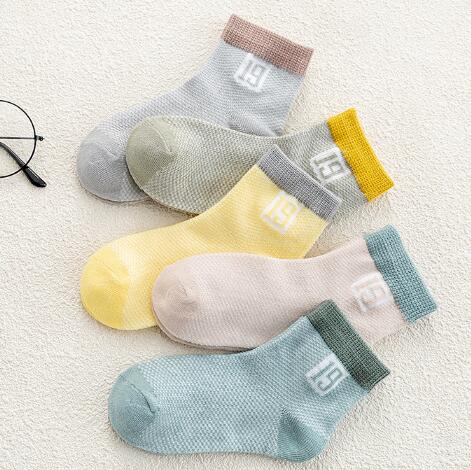 夏季薄款纯棉婴儿袜子