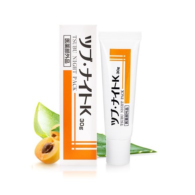 日本tsubu night pack眼部去油脂粒膏眼霜/眼膜