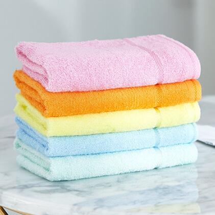 洁丽雅竹纤维毛巾5条