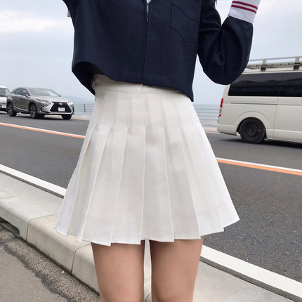 MM网球裙高腰修身短裙