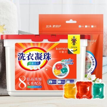 卡魅尔洗衣液凝珠30颗