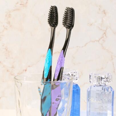 kaga竹炭牙刷软毛成人家用