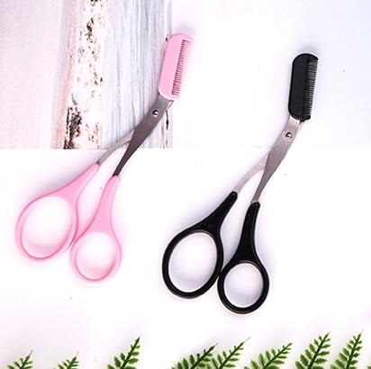 Diamen/黛萌修眉剪刀带眉梳