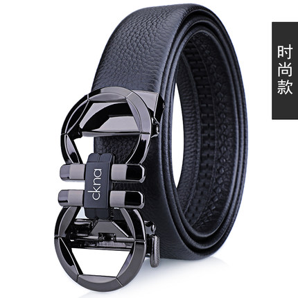 ck na男士真皮皮带