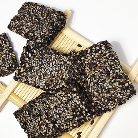 营养高钙手工特产黑芝麻酥糖薄片