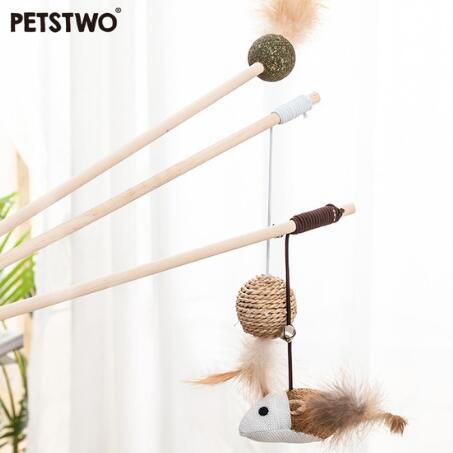 Petstwo逗猫棒长杆