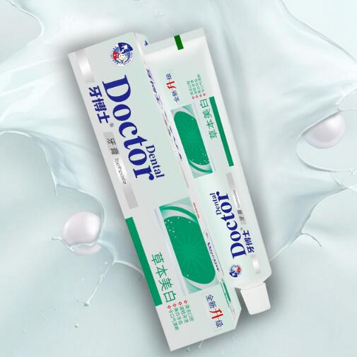 牙博士青柠洁白105g*2牙膏