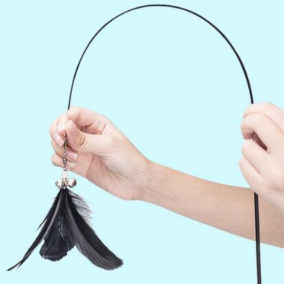 伸缩逗猫棒长杆